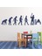 Evolution Kriket Sporları Dekoratif Duvar Sticker Çıkartma Spor Salonu Çocuk Odası 1
