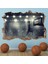 Slam Dunk Basketbol 3D Delik Dekoratif Duvar Sticker Çıkartma Spor Salonu Çocuk Odası 1