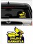 Saldır Kanarya Fenerbahçe Araba Oto Motosiklet Sticker 02080 1