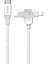 Flow 1.5m 2 In 1 Usb-C & Lıghtnıng To Usb-C Şarj Kablo 1