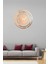 Labirent Model Dekoratif Metal Lazer Kesim Akar SESSİZ Mekanizmalı Duvar Saati 40*40cm 4