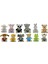 Akdenizpos GR01 PL63015 - Peluş 20 cm Hayvanlar 6AST (Yeni) 2