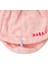 Mikrofiber Saç Havlusu - Açık Pembe 3