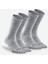 Yetişkin Outdoor Uzun Kışlık / Termal Çorap - Gri - 2 Çift - SH100 Mid Beden: 39/42 2