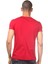 Bisiklet Yaka Düz Bordo Erkek T-Shirt DZN8506 2