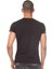 Bisiklet Yaka Düz Siyah Erkek T-Shirt DZN8501 2