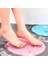 Silikon Fırçalı Banyo Masaj Matı ve Ayaklar Için Topuk Masaj Paspası 1