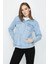 Kadın Oversize Denim Ceket 3