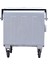 400 Litre Galvaniz Çöp Konteyneri 6