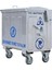400 Litre Galvaniz Çöp Konteyneri 3