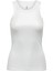 Onlsol Lıfe S/l Glıtter Rıb Top Jrs Kadın Silver T-Shirt - 15325270 1