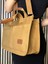 Günlük Kadın Omuz Çantası Kanvas The Tote Bag Orta Boy Çapraz Ayarlanabilir Askılı Yumuşak Sade 4007 2