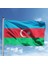Azerbaycan Milli Gönder Bayrağı Raşel Kumaş Dijital Baskı 120 x 180 1