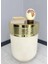 Dekoratif Gold Darbuka Krem Sehpa 60CM 1