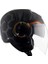 Strıker Hıtman - Black Grey Dull - Dkgr - Motosiklet Kask 3