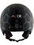 Strıker Hıtman - Black Grey Dull - Dkgr - Motosiklet Kask 5