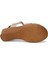2029-492074 Tam Anatomik Tabanlı Kadın Sandalet - NKT02029-BEJ-39 1