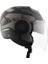 Strıker Ultron - Black Grey Dull - Dkgr - Motosiklet Kask 3