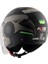 Strıker Ultron - Black Grey Dull - Dkgr - Motosiklet Kask 4