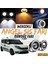 Fiat Doblo D4 2015-2021 Uyumlu Üniversal Mercekli Angel Sis Farı Metal Su Geçirmez 76 mm Turuncu Halkalı Gündüz Farı Angel Eyes 2 Adet 1