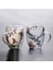 Isıya Dayanıklı Borosilikat Çift Çidarlı Flower Cup Çiçekli Bardak | Çiçekli Kahve Sunum Bardağı 4