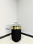 Elegant Dekoratif Gold Darbuka Siyah Saksı 60CM 2