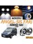 Peugeot Bipper 2008-2022 Uyumlu Üniversal Mercekli Angel Sis Farı Metal Su Geçirmez 76 mm Turuncu Halkalı Gündüz Farı Angel Eyes 2 Adet 1