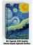 Anime Marketi Van Gogh Tablo Tasarımlı A5 Spiralli Sert Kapak Defter 120 Sayfa 1