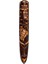 Dekoratif Ahşap Totem Aborjin Tiki Mask 100CM El Yapımı 1