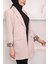 Bej Kruvaze Yaka Cepli Blazer Ceket 4