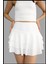 Içi Taytlı Kısa Etek Fırfırlı Model 4