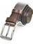 4 cm Eninde Nokta Desenli Suni Deri Kemer 2402610 4