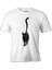 Hayvan - Kedi Chat Noir Beyaz Erkek Tshirt 1