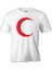 Türk Bayrağı - Bayrak Ay Beyaz Erkek Tshirt 1