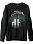 Dark Tranquility - Fiction Blue Siyah Erkek Kalın Sweatshirt 1