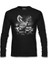 Chess Game With A Broken Queen Siyah Erkek Sweatshirt 1