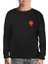 Ateş ve Su - Ateş Çocuk Siyah Çocuk Sweatshirt 1