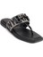 Siyah Kadın Terlik Horızon - Flat Thong Sandal 2