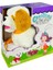 Peluş Tasmalı Yürüyen Köpek - Beyaz - Kahve 3