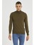 Erkek Slim Fit Yarım Balıkçı Yaka Basic Triko Kazak 2