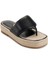 Siyah Kadın Terlik Fıfı - Platform Thong Sandal 2