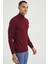 Erkek Slim Fit Yarım Balıkçı Yaka Basic Triko Kazak 2