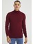 Erkek Slim Fit Yarım Balıkçı Yaka Basic Triko Kazak 3