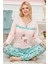 Bayan Uzun Kollu Pijama Takımı Model No 7593 2