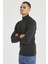 Erkek Slim Fit Yarım Balıkçı Yaka Basic Triko Kazak 3