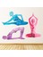 Yoga Pozları Meditasyon Egzersizi Dekoratif Duvar Çıkartma Seti Spor Salonu Çocuk Odası 1
