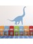 Brontosaurus Dinozor Çocuklar Dekoratif Duvar Sticker Çıkartma Bebek Çocuk Odası 1