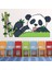Bu Benim Değil... Aç Panda Ayısı Dekoratif Duvar Sticker Çıkartma Yatak Çocuk Odası 1