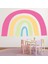 Çocuk Kreş Gökkuşağı Dekoratif Duvar Sticker Çıkartması Bebek Çocuk Odası 1