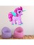 Mor Pegasus Unicorn Dekoratif Duvar Sticker Çıkartması Bebek Çocuk Odası 1